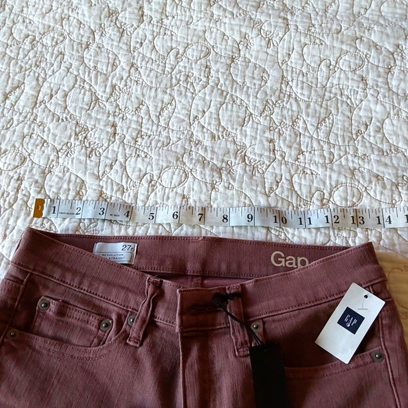 Gap Resolution Slim Straight pants Size 27 NWT - Picture 4 of 12